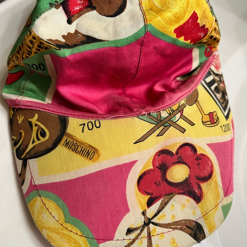 MOSCHINO authentic RARE DESIGNER MOSCHINO hat - Picture 7 of 8